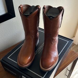 Lucchese Men's Tan Western Boots